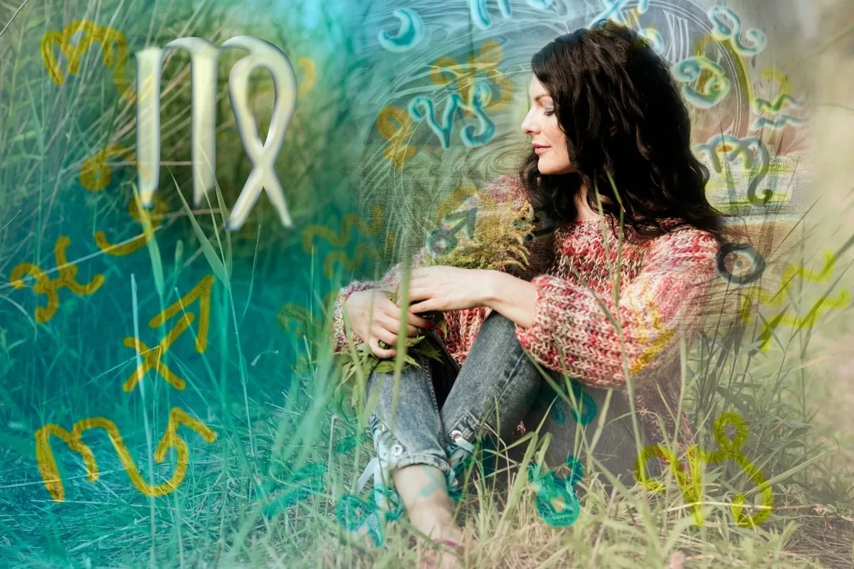 woman with virgo zodiac sign