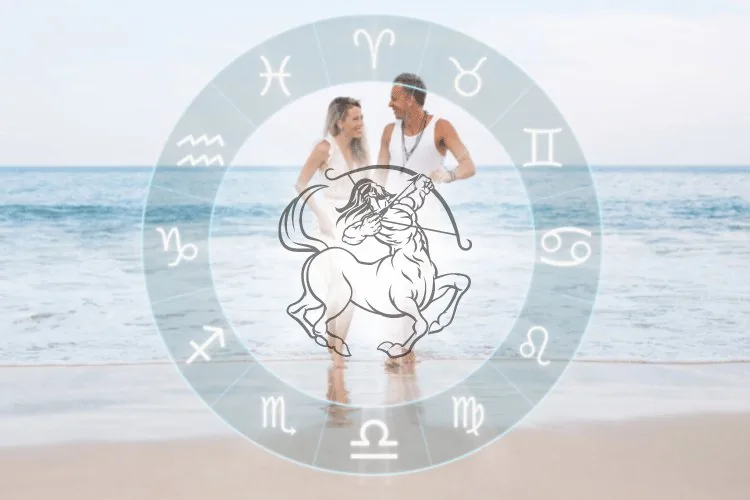 sagittarius love compatibility image