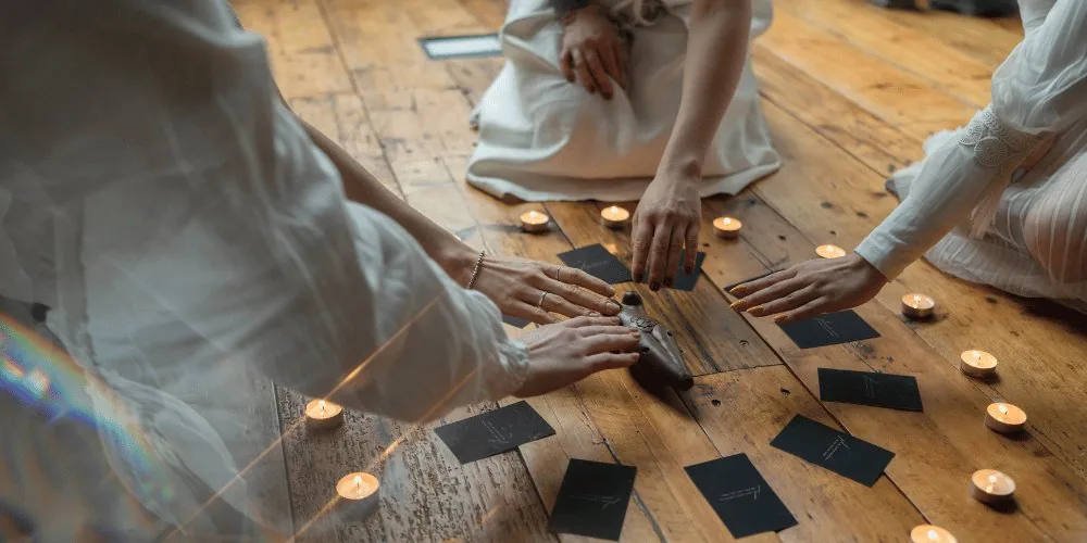 Casting a circle: calling all elements ritual image