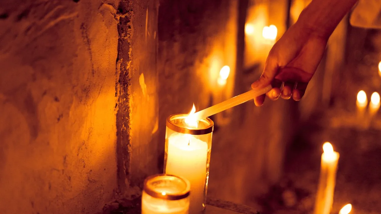 light a candle