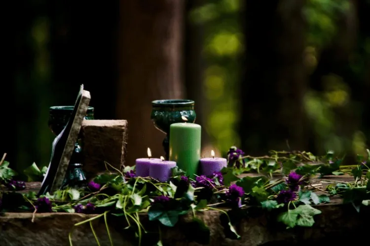 Mabon: altar image