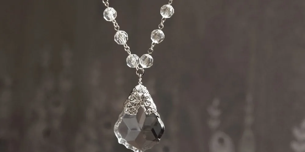 third eye chakra Crystal necklace