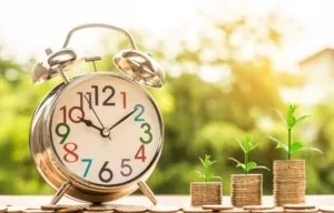 Rich: clock and money