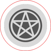 suit of pentacles icon