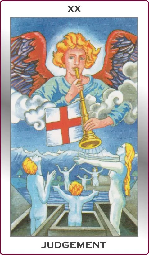 judgement major arcana tarot card image