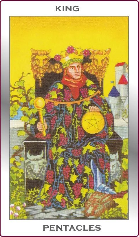 king of pentacles card