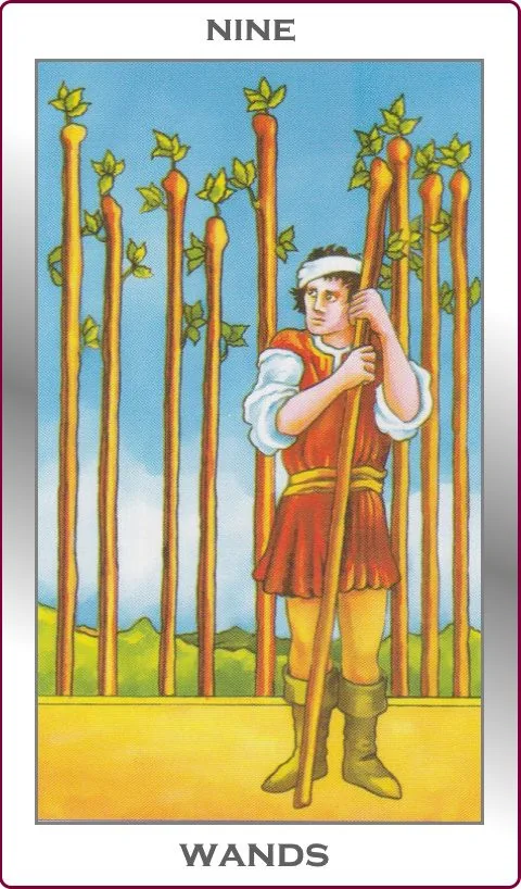 nine of wands card