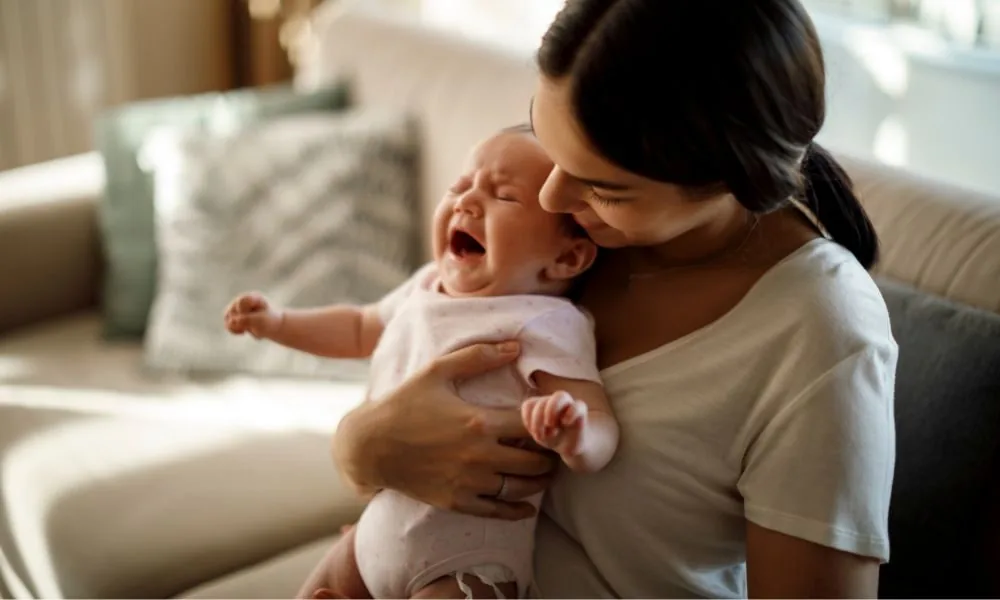 image for spiritual meaning of hearing a baby cry