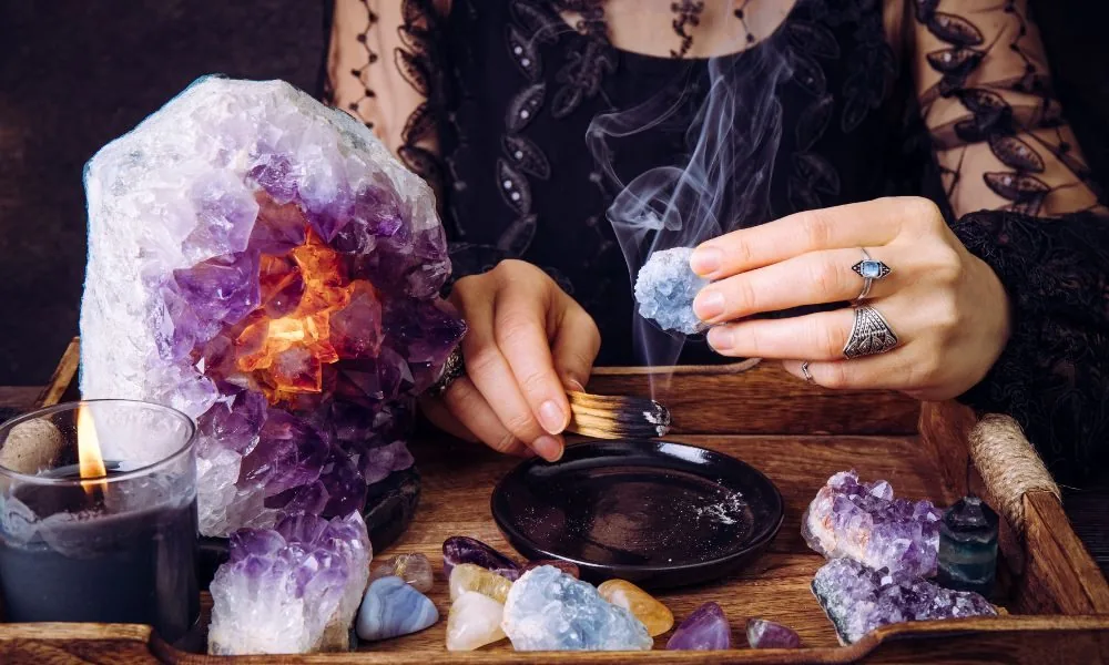 featured image for how to bless tarot cards