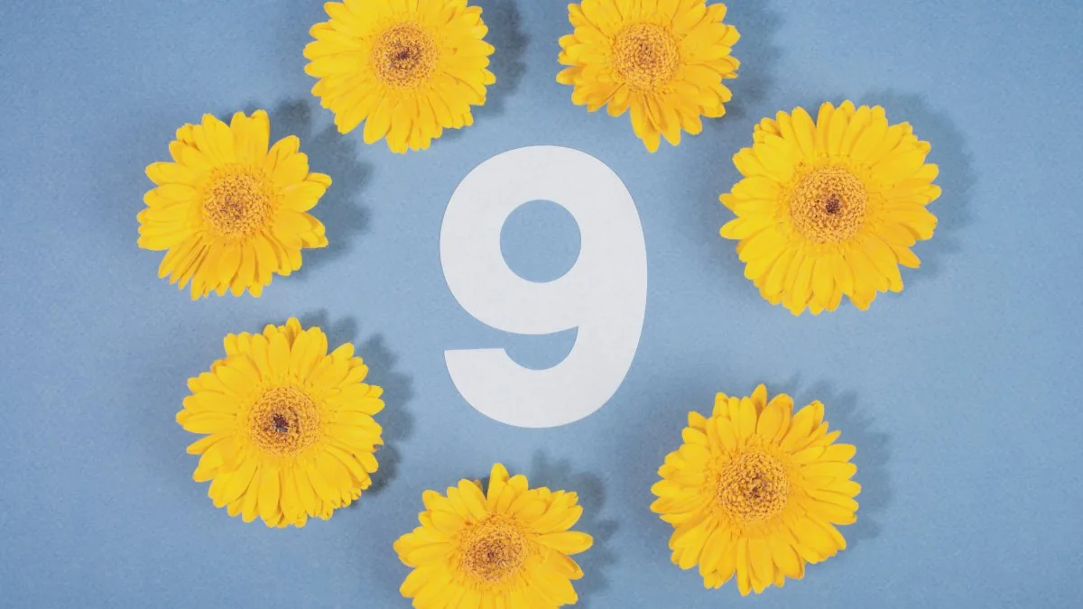 nine flowers