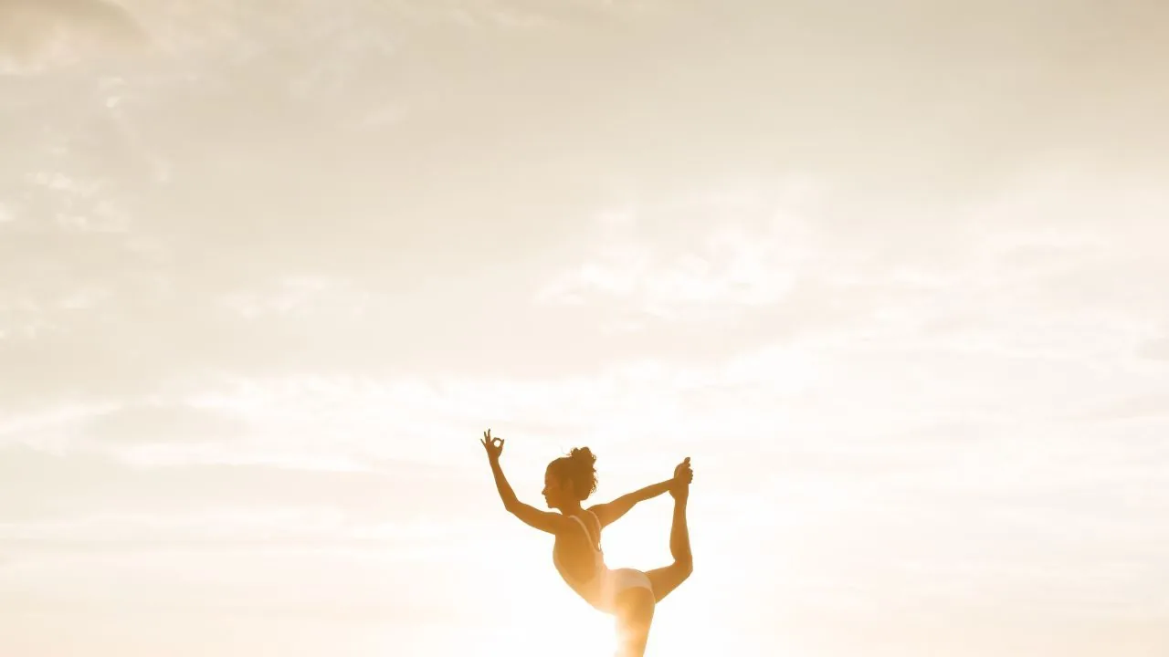 Woman doing yoga